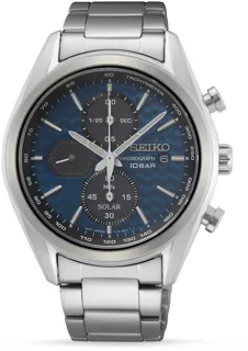 Seiko Chronograph SSC801P1 Stainless steel Blue