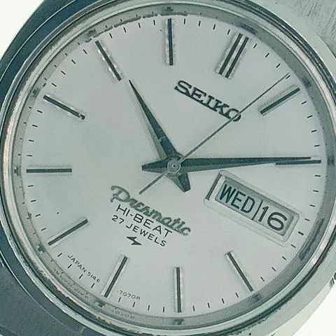 Seiko Hi-Beat 053752 37mm Stainless steel Silver