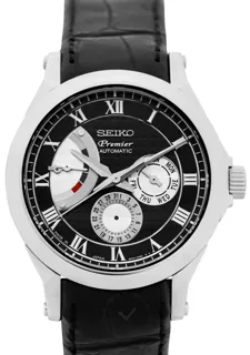 Seiko Premier SPB005J1 Stainless steel Black