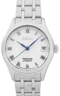 Seiko Presage SRPF49J1 Stainless steel White