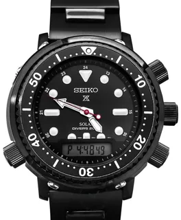 Seiko Prospex SNJ037P1 Stainless steel Black