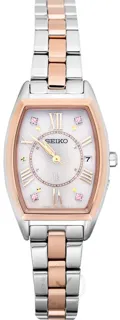 Seiko Solar SSVW198 Stainless steel Pink