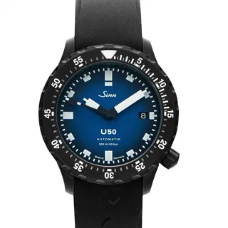 Sinn Diving Watches 1050.0202-Silicone-LFC-Blu Stainless steel Blue