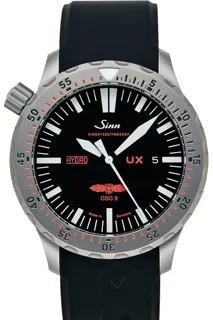 Sinn Diving Watches 403.031-Silicone-SFC-BK Stainless steel Black