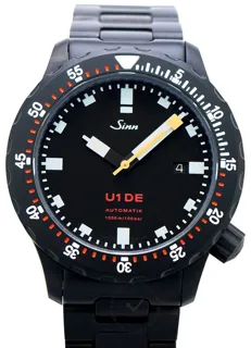 Sinn Diving Watches 1010.0241-Solid-2LSS Stainless steel Black