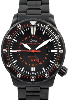 Sinn Diving Watches 1020.020-Solid-2LSS 44mm Stainless steel Black