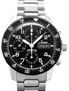 Sinn Instrument Chronographs 103.031-Solid-SS2L Stainless steel Black