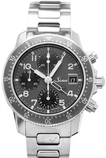 Sinn Instrument Chronographs 103.0616-Solid-2LSS Stainless steel Black