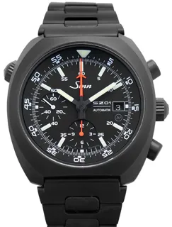 Sinn Instrument Chronographs 140.030-Solid-2LSS Stainless steel Black