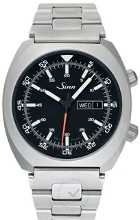 Sinn Instrument Chronographs 240.010-Solid-2LSS Stainless steel Black