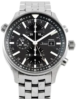 Sinn Instrument Chronographs 900.013-Solid-FLSS 44mm Stainless steel Gray