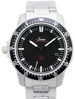 Sinn Instrument Watches 703.010-Solid-2LSS Stainless steel Black