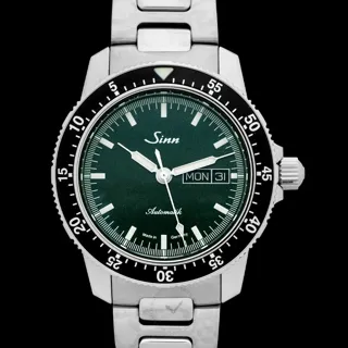 Sinn Instrument Watches 104.0131-Solid-2LSS Stainless steel Green