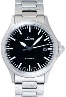 Sinn Instrument Watches 556.010-Solid-2LSS Stainless steel Black