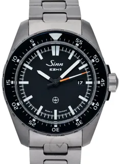 Sinn Instrument Watches 949.010-Solid-2LTI Titanium Black