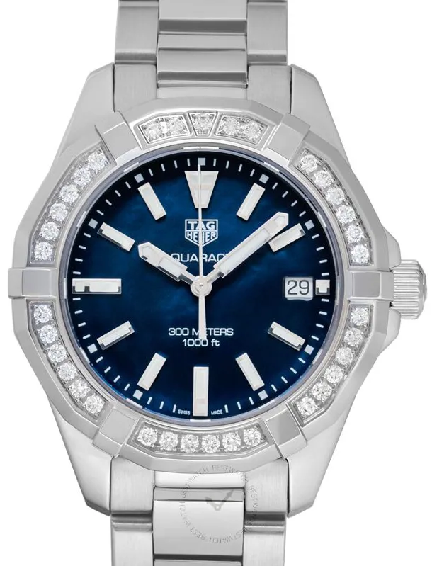 TAG Heuer Aquaracer WAY131N.BA0748 35mm Stainless steel Blue