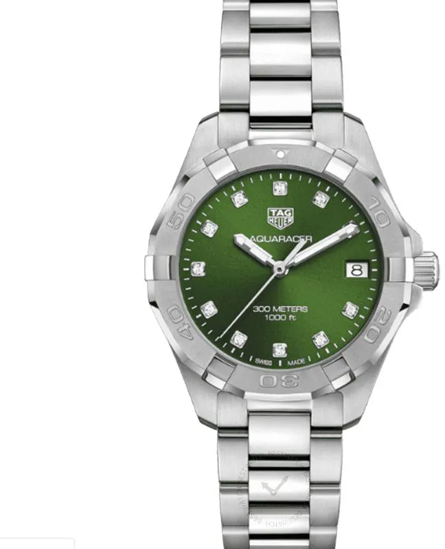 TAG Heuer Aquaracer WBD1316.BA0740 32mm Stainless steel Green