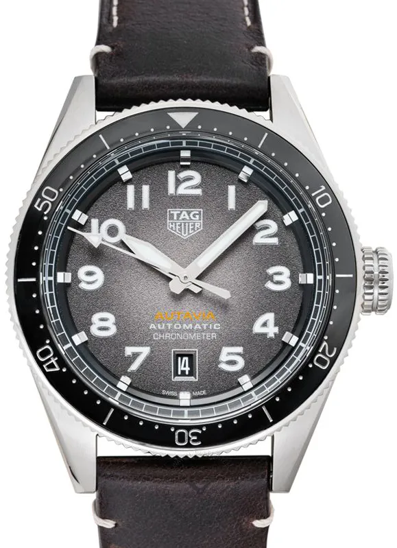 TAG Heuer Autavia WBE5114.FC8266 42mm Stainless steel Black