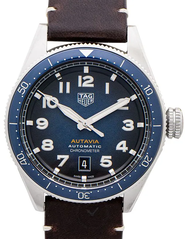 TAG Heuer Autavia WBE5116.FC8266 42mm Stainless steel Blue