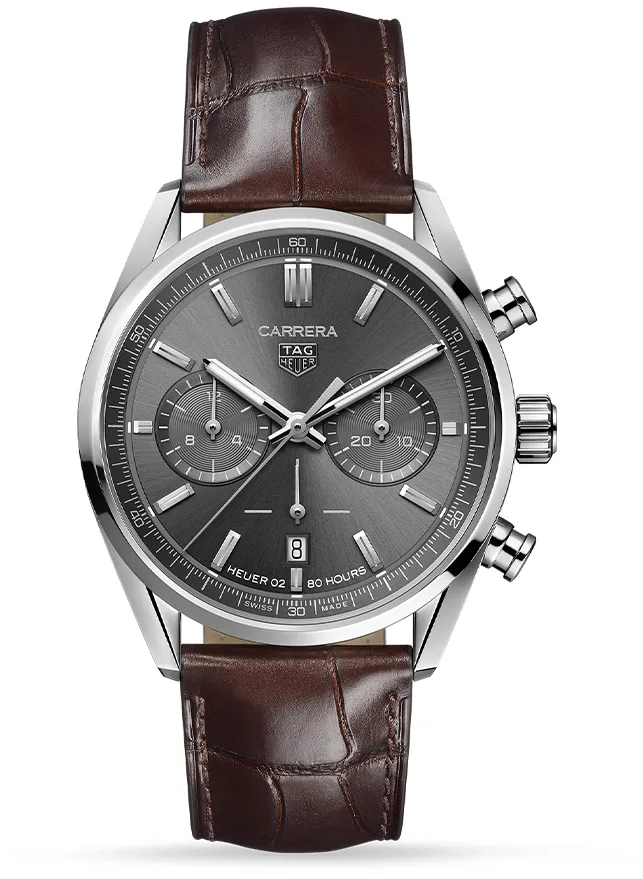 TAG Heuer Carrera CBN2012.FC6483 42mm Stainless steel Brown