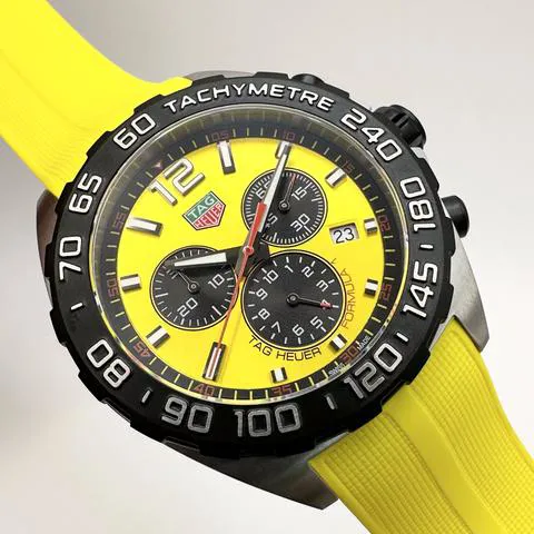 TAG Heuer Formula 1 CAZ101AM.FT8054 43mm Stainless steel Yellow