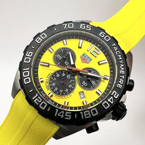 TAG Heuer Formula 1 CAZ101AM.FT8054 43mm Stainless steel Yellow 1