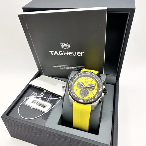 TAG Heuer Formula 1 CAZ101AM.FT8054 43mm Stainless steel Yellow 2