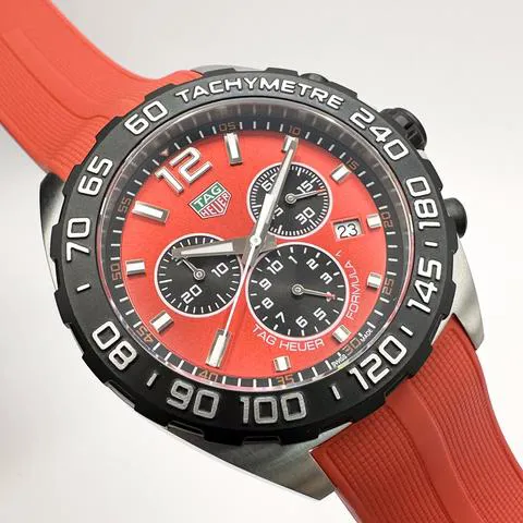 TAG Heuer Formula 1 CAZ101AN.FT8055 43mm Stainless steel Red