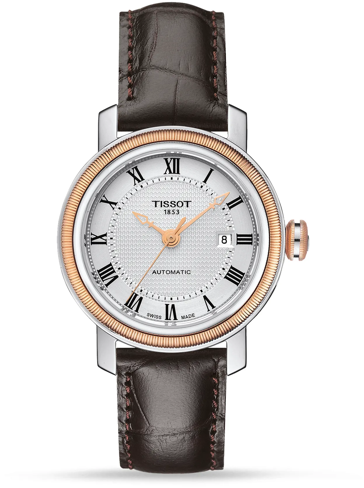 Tissot Bridgeport T097.007.26.033.00 29mm Stainless steel and PVD Silver