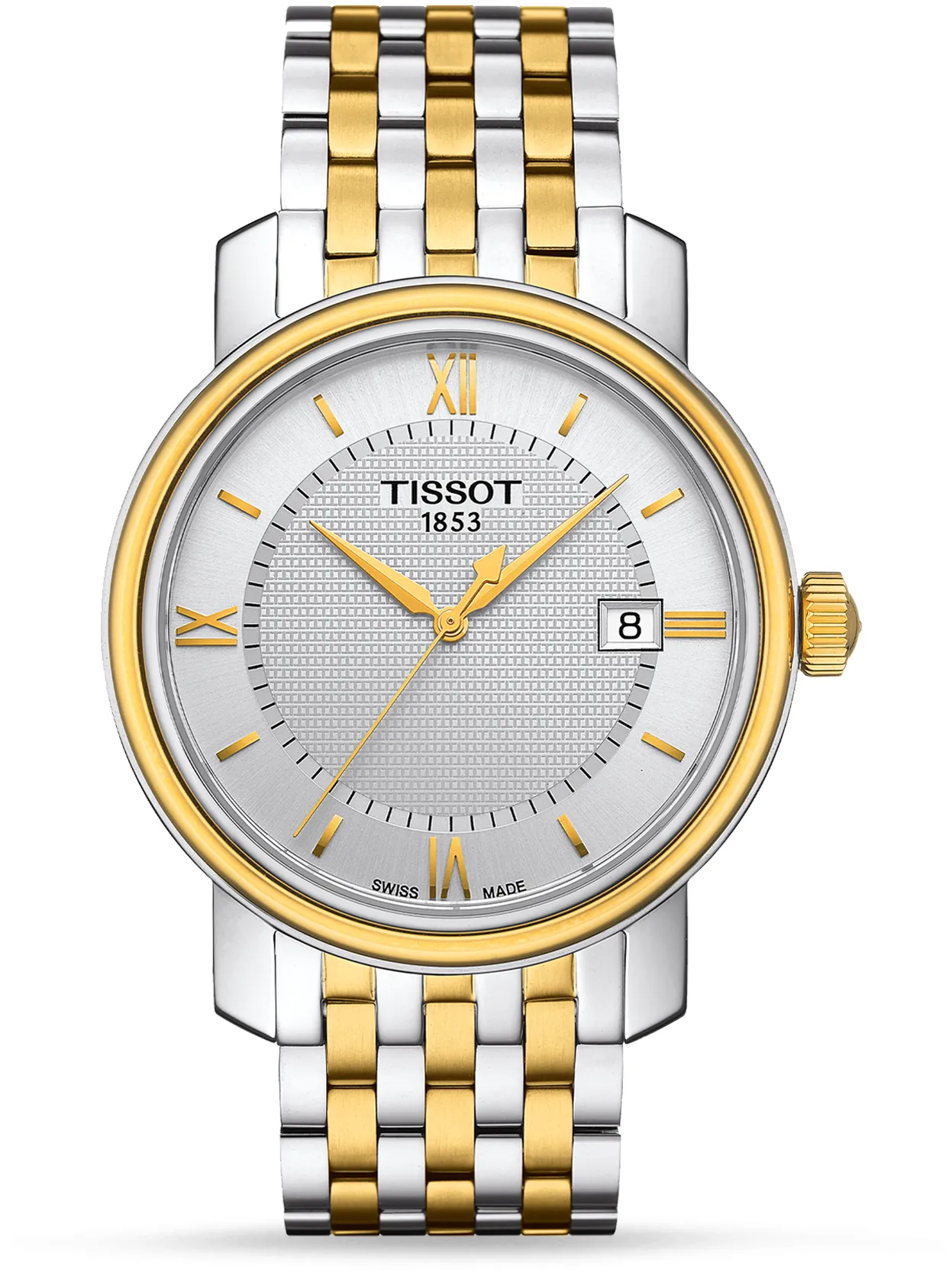 Tissot Bridgeport T0974102203800 40mm Stainless steel Silver