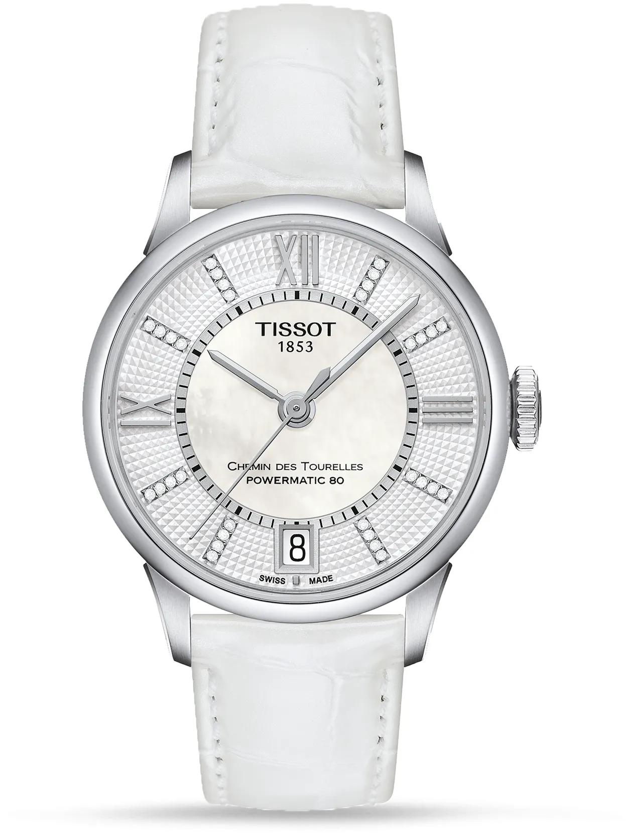 Tissot Bridgeport T099.207.16.116.00 32mm Stainless steel White