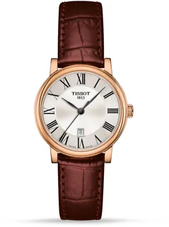 Tissot Carson T122.210.36.033.00 Rose gold and Stainless steel Silver