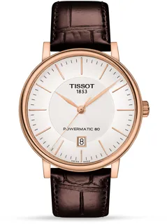 Tissot Carson T122.407.36.031.00 Rose gold Silver