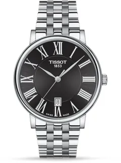 Tissot Carson T122.410.11.053.00 Stainless steel Black