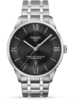 Tissot Chemin de Tourelles T099.407.11.058.00 Stainless steel Black