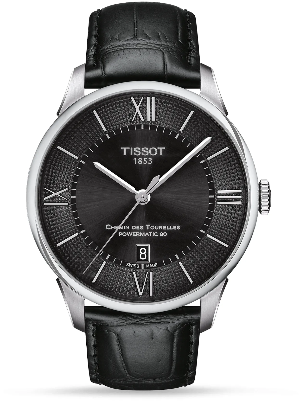 Tissot Chemin Des Tourelles T0994071605800 42mm Stainless steel Black