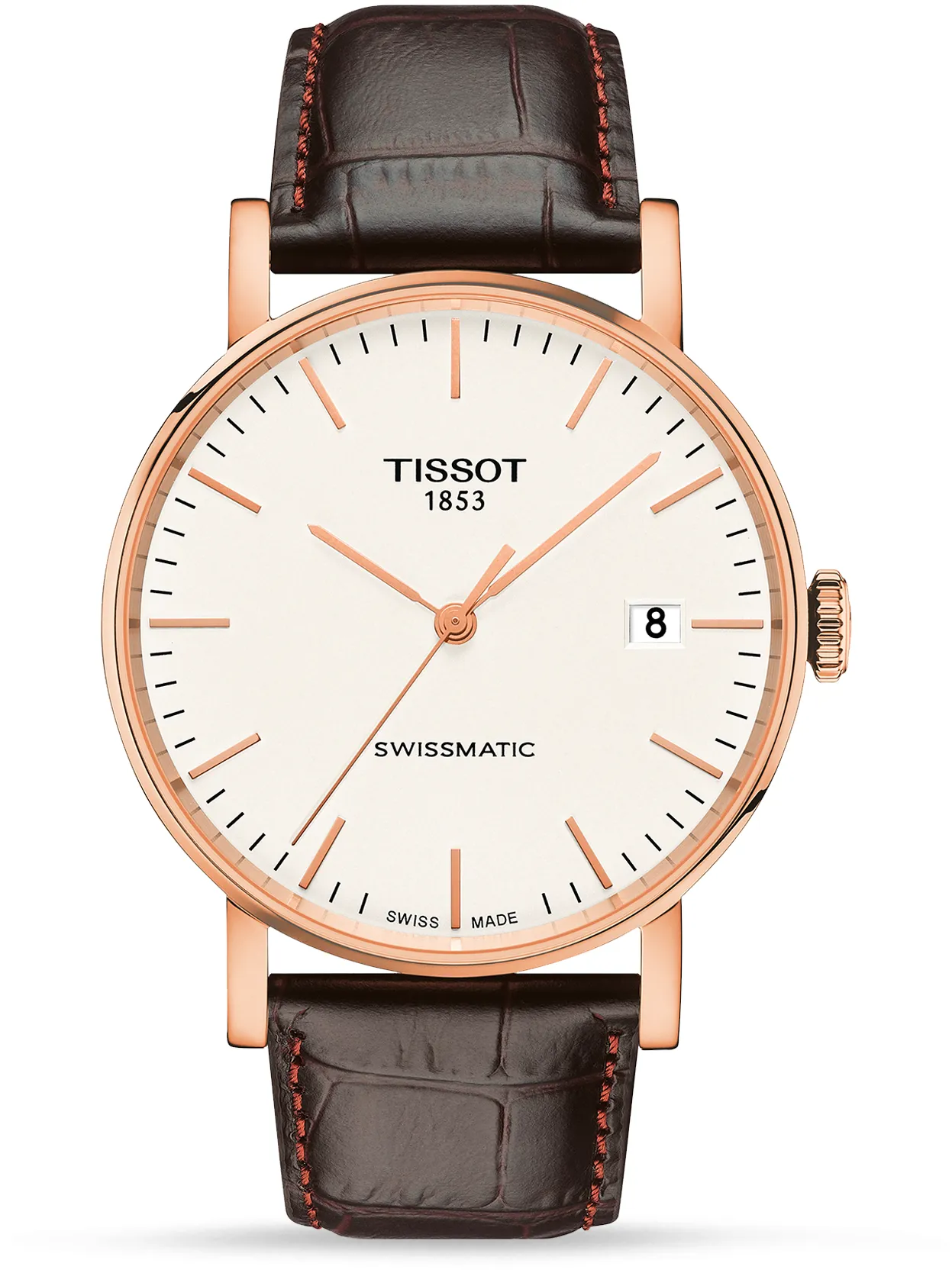 Tissot Everytime T109.407.36.031.00 40mm Stainless steel and PVD Silver