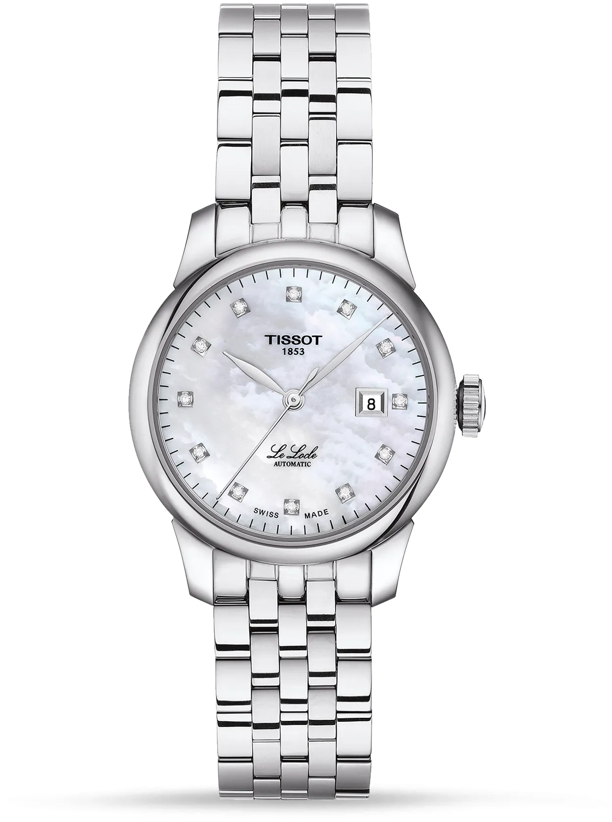 Tissot Le Locle T006.207.11.116.00 29mm Stainless steel White Mother of Pearl