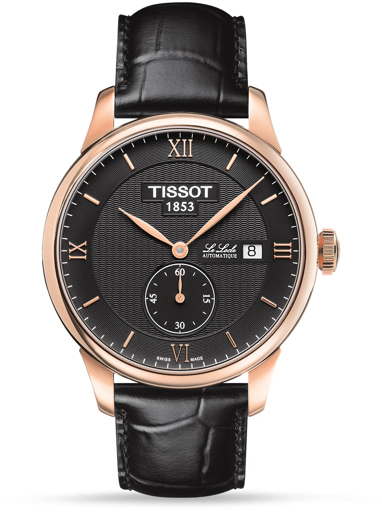 Tissot Le Locle T0064283605801 39mm Stainless steel and PVD Black