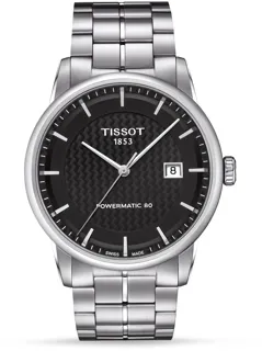 Tissot Luxury Automatic T086.407.11.201.02 Stainless steel Black