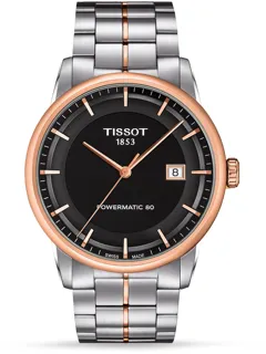 Tissot Luxury Automatic T0864072205100 Stainless steel Black