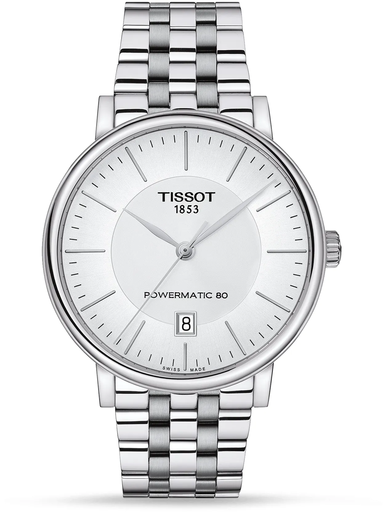 Tissot Powermatic T1224071103100 40mm Stainless steel Silver