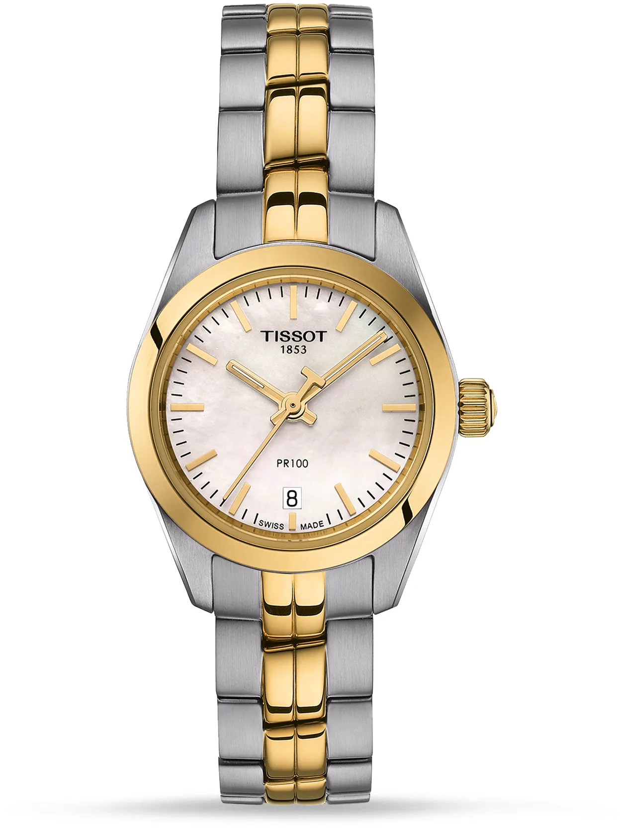 Tissot PR 100 T101.010.22.111.00 25mm Stainless steel White