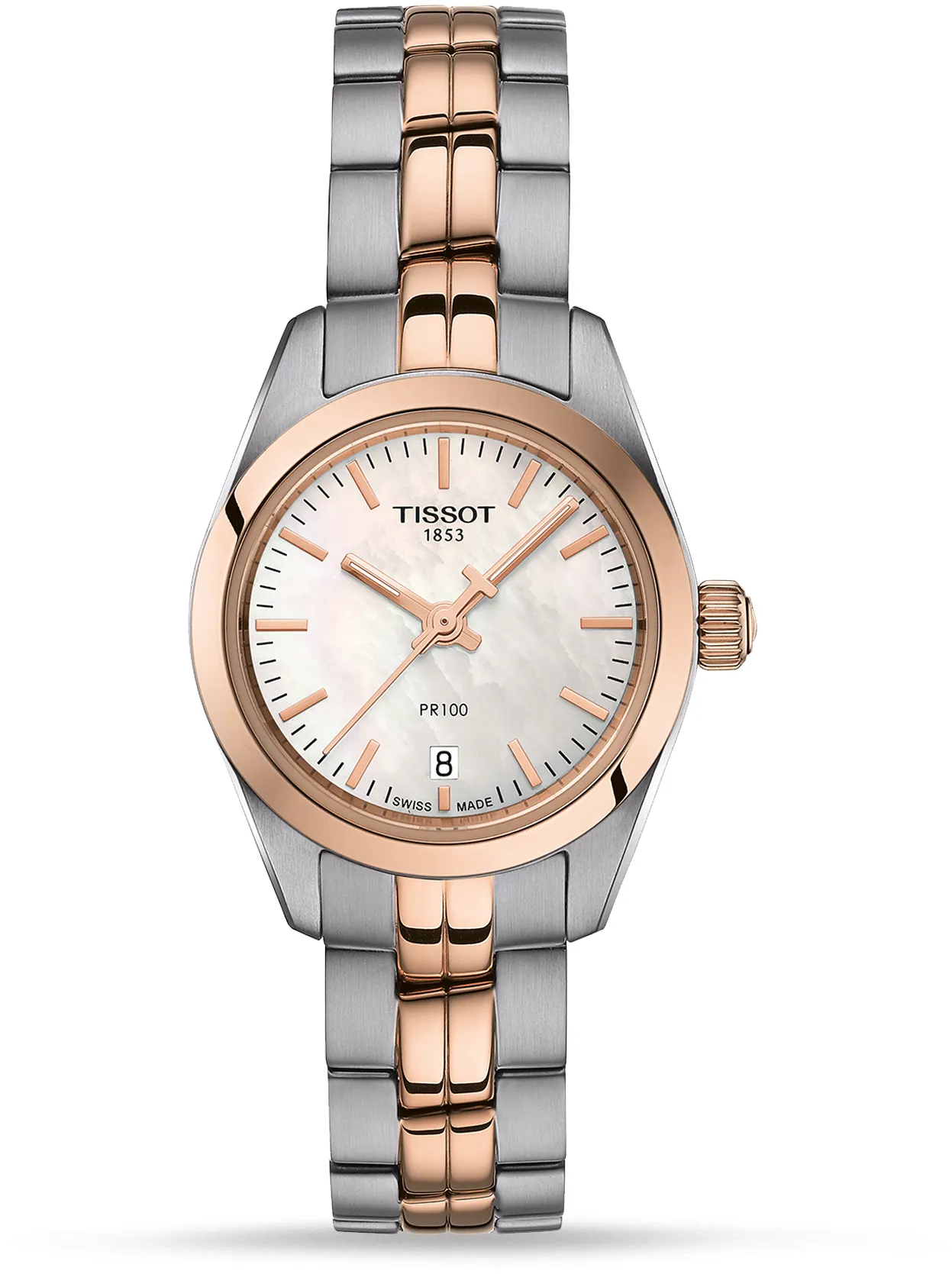 Tissot PR 100 T101.010.22.111.01 25mm Stainless steel White