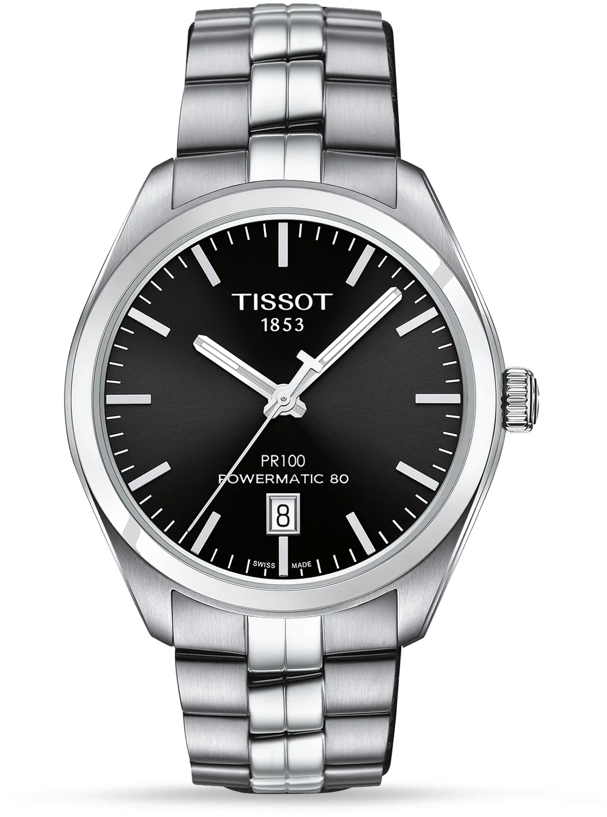 Tissot PR 100 T101.407.11.051.00 39mm Stainless steel Black