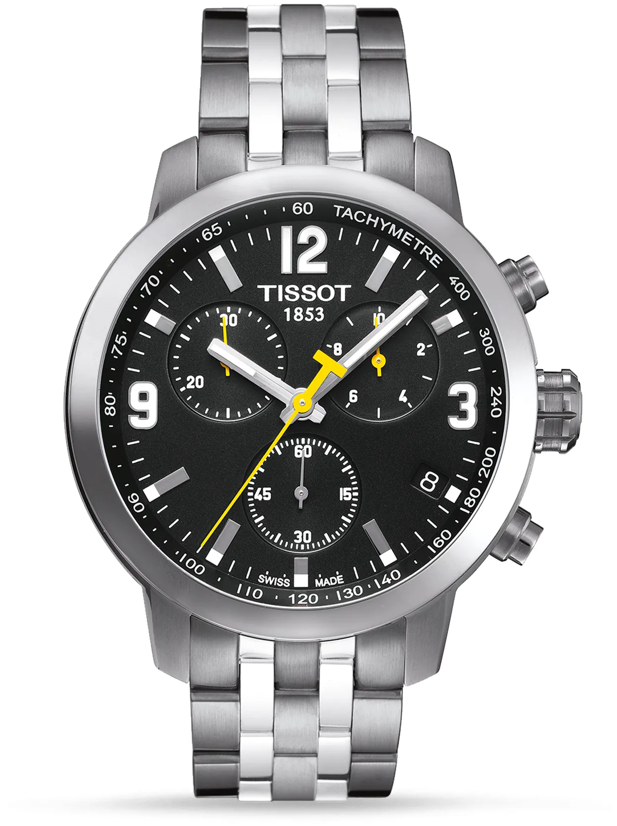 Tissot PRC 200 T0554171105700 42mm Stainless steel Black