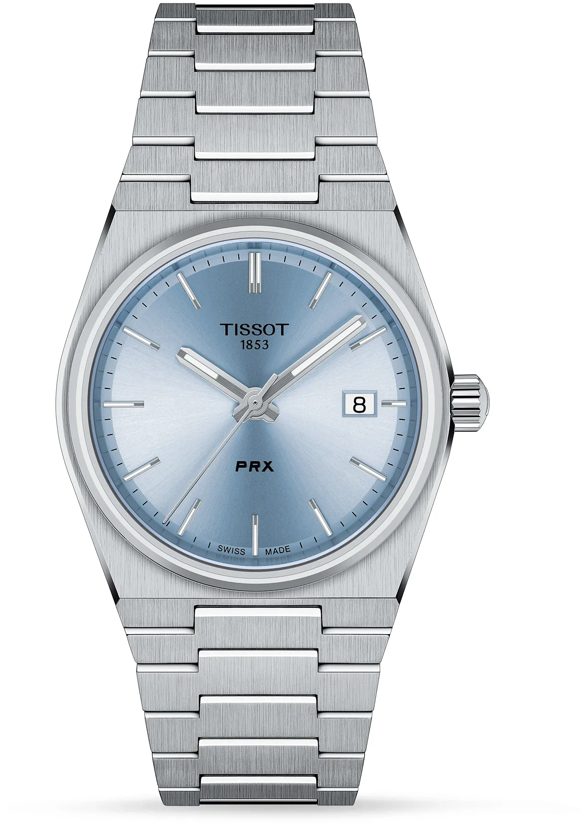 Tissot PRX T137.210.11.351.00 35mm Stainless steel Light blue