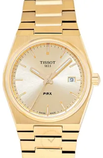 Tissot PRX T137.210.33.021.00 Yellow gold Champagne