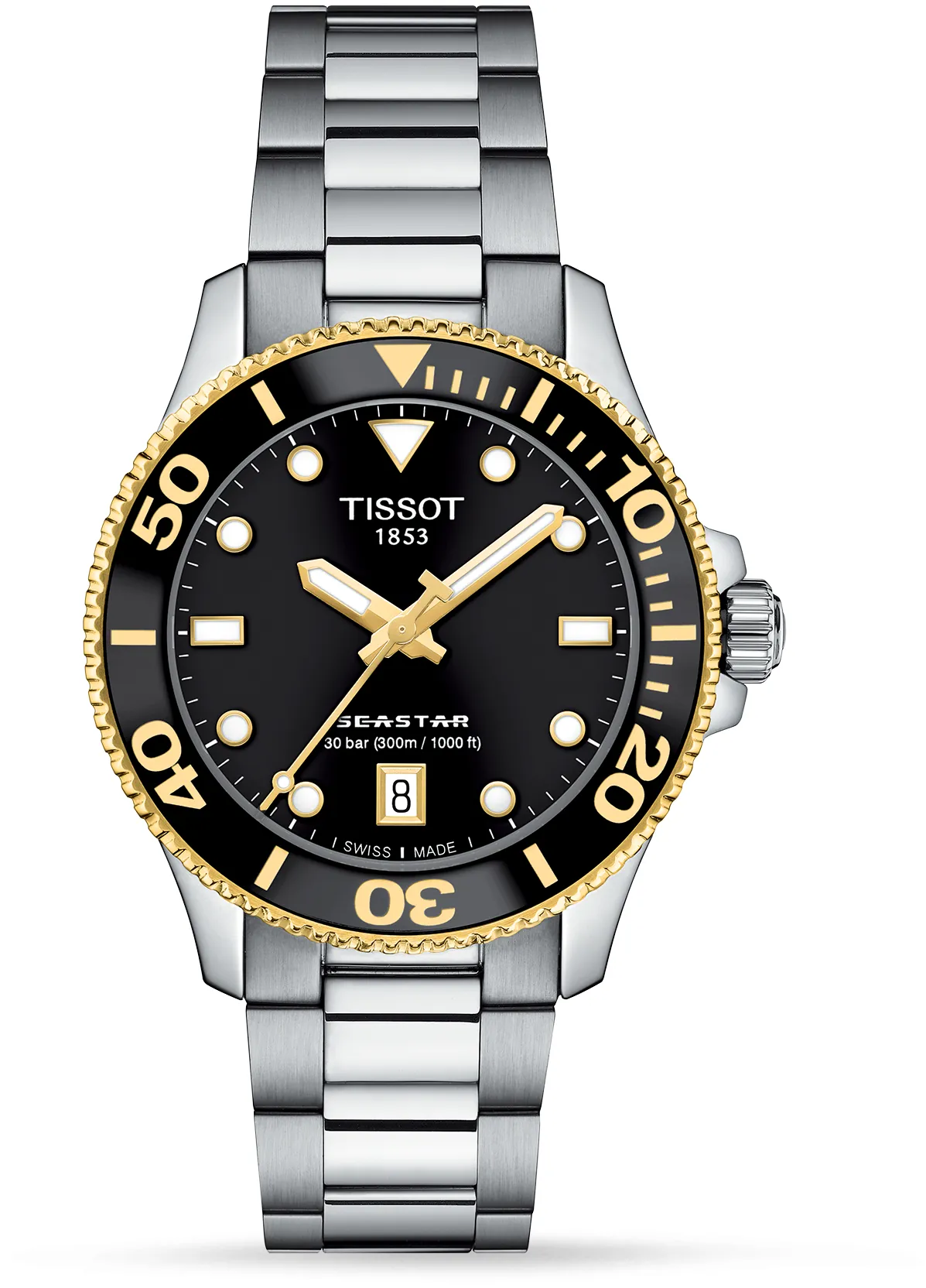 Tissot Seastar 1000 T120.210.21.051.00 36mm Stainless steel Black