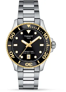 Tissot Seastar 1000 T120.210.21.051.00 36mm Yellow gold and Stainless steel